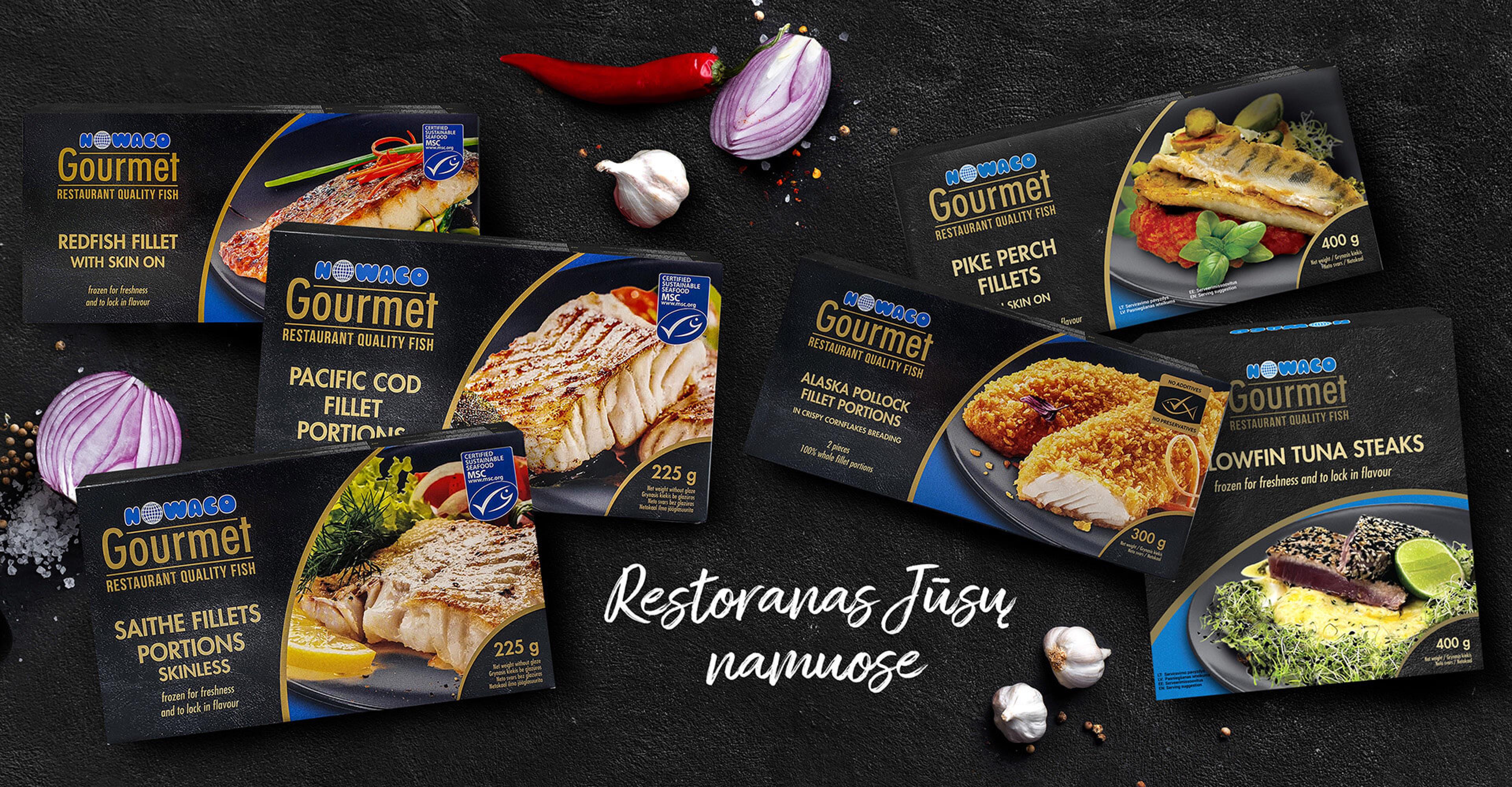 NOWACO Gourmet žuvis